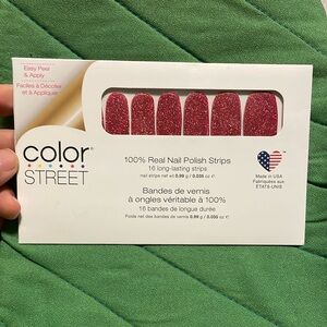 Color Street Cran-tastic Nail Polish Strips